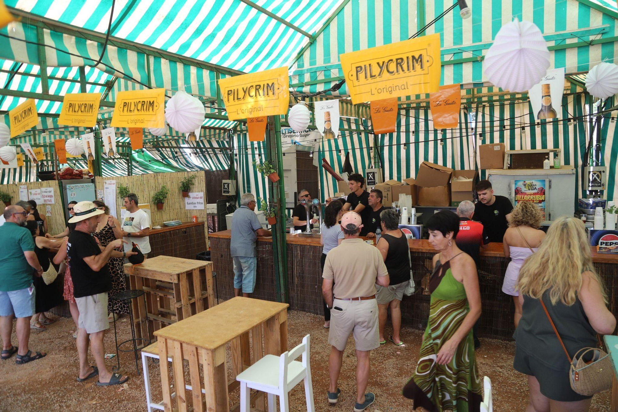 El ambiente de la feria de Villarrubia, en imágenes