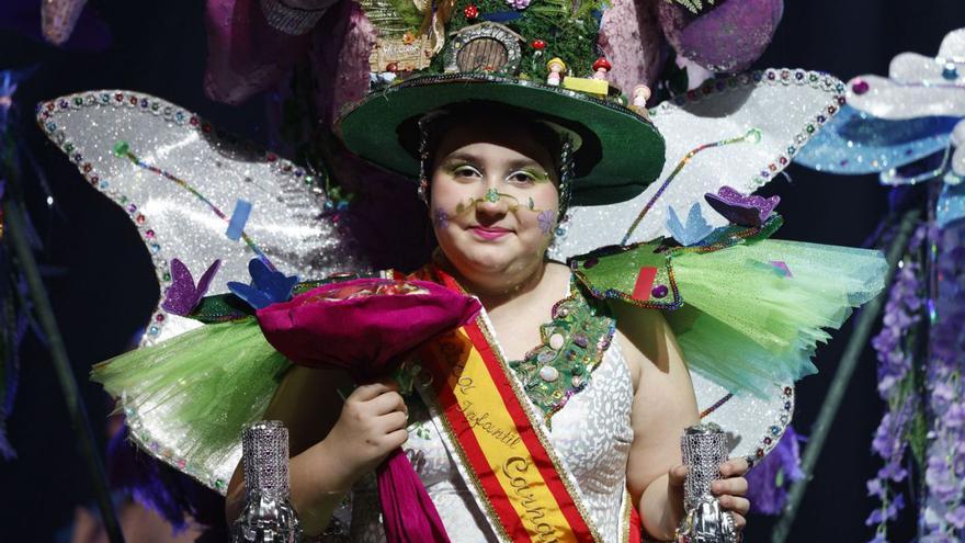 Paula Mellado, la nueva reina infantil del Carnaval