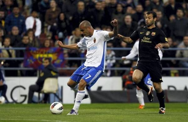 Las imágenes del Real Zaragoza - FC Barcelona