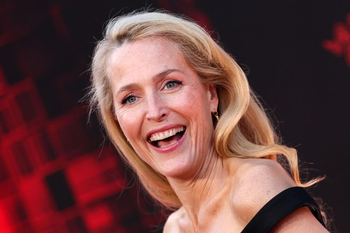 Gillian Anderson en el estreno en Hollwyood el pasado 6 de octubre.