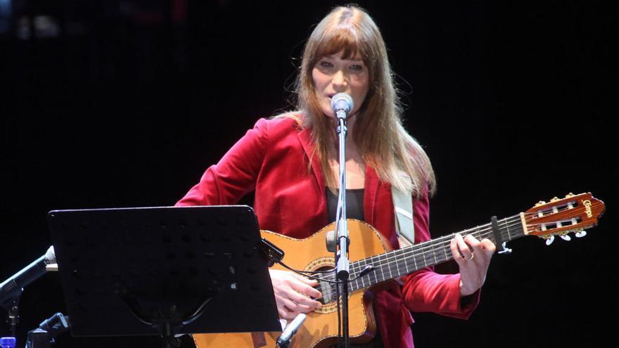 La cantant Carla Bruni.