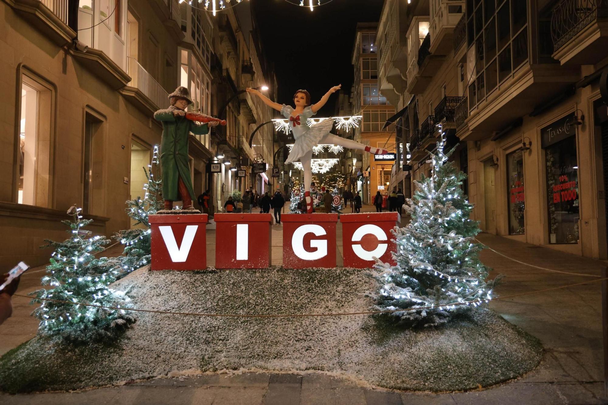 La Navidad de Vigo ya deslumbra al mundo