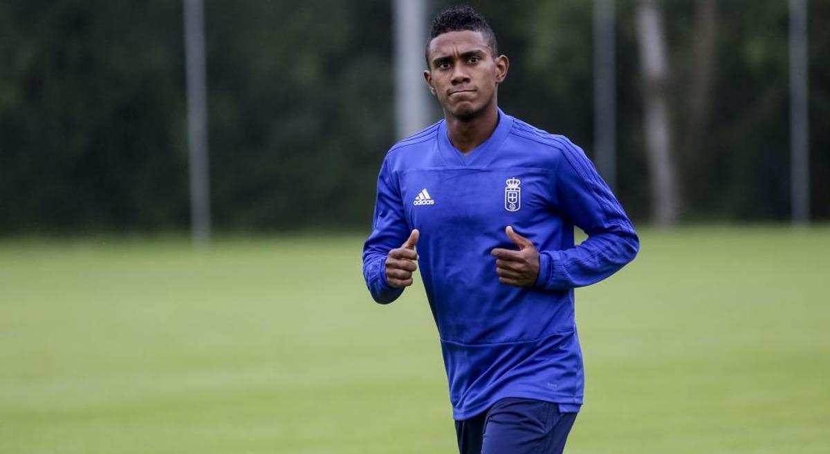 Yoel Bárcenas, en El Requexón.