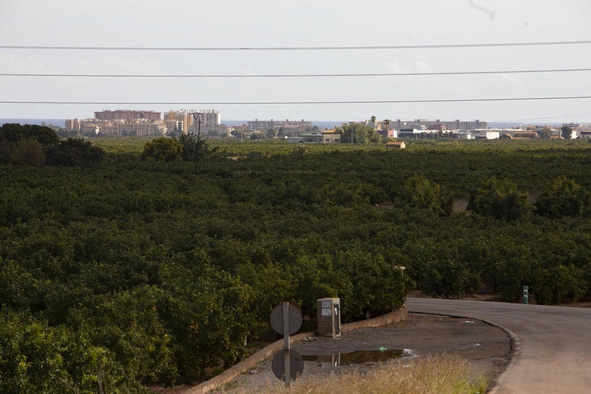 Vista de la zona de Montíber.