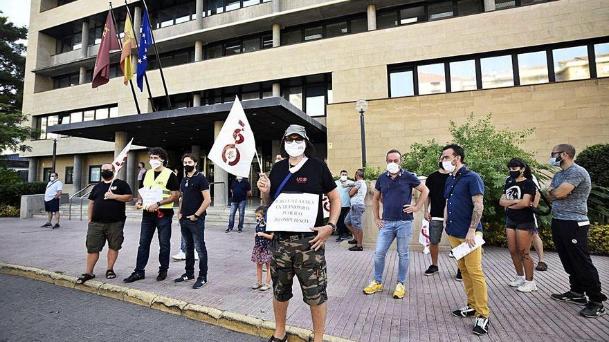 Huelga de los trabajadores de Autobuses LAT