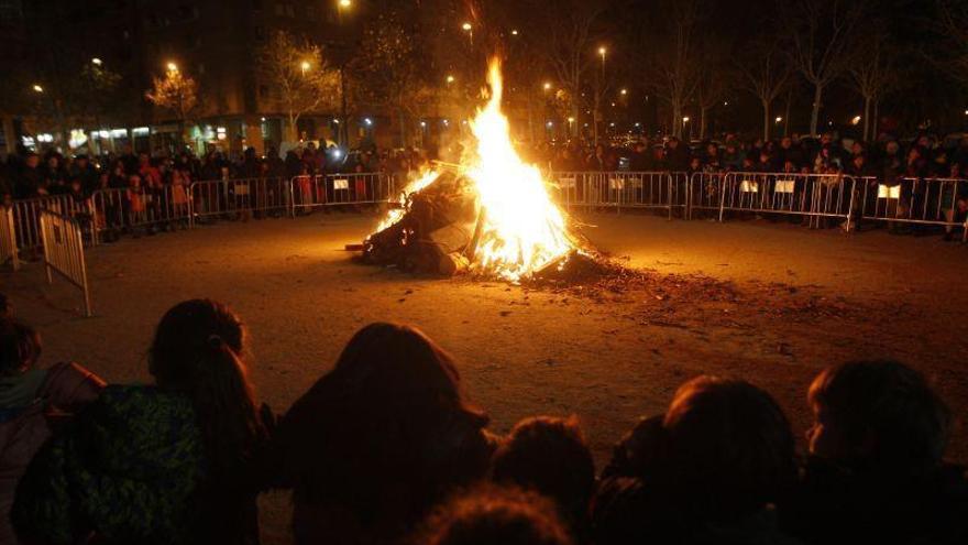 Solo dos barrios tienen permiso para la hoguera de San Antón