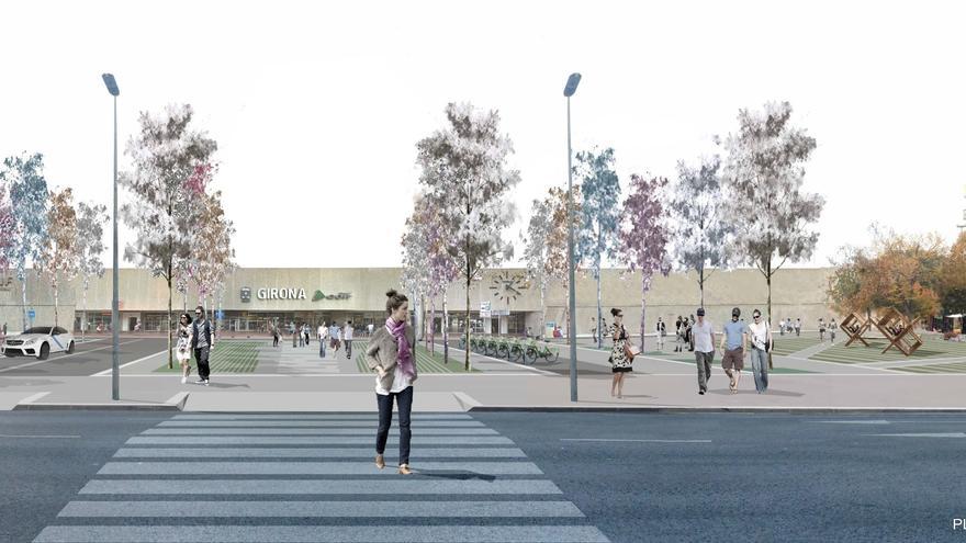 Adif inicia els tràmits per reurbanitzar la plaça d&#039;Espanya de Girona