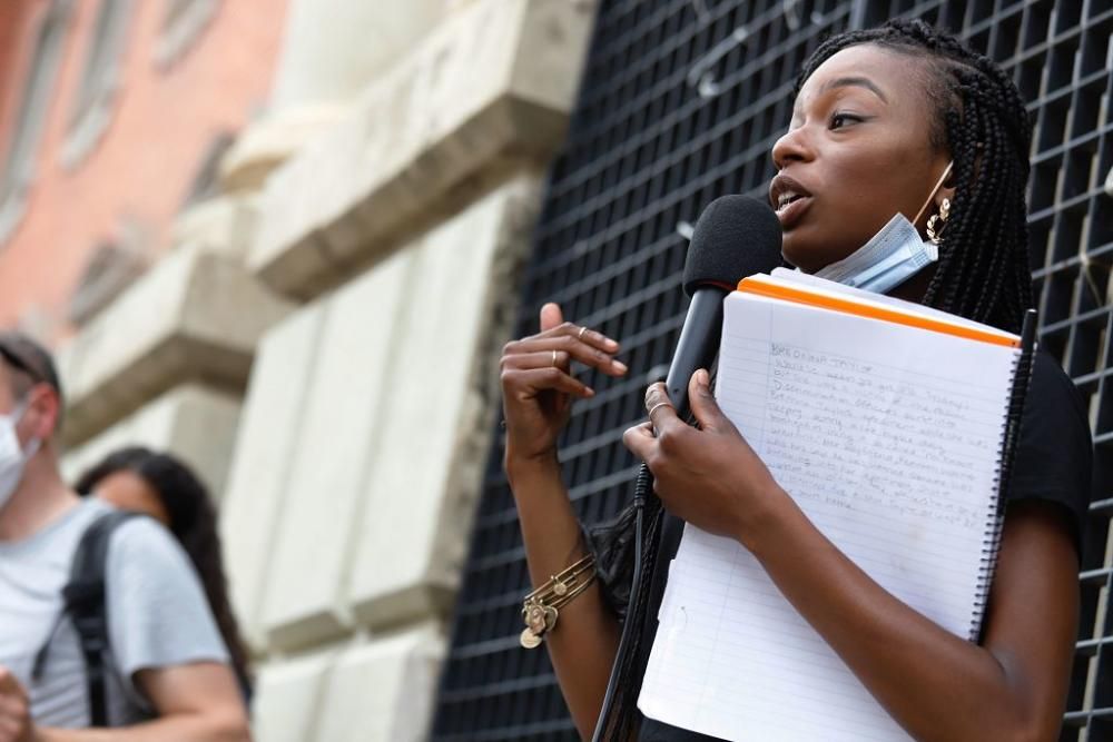 Protesta contra el racismo en Murcia