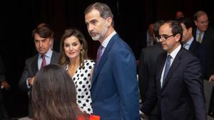 Los reyes de España, Felipe VI y doña Letizia.