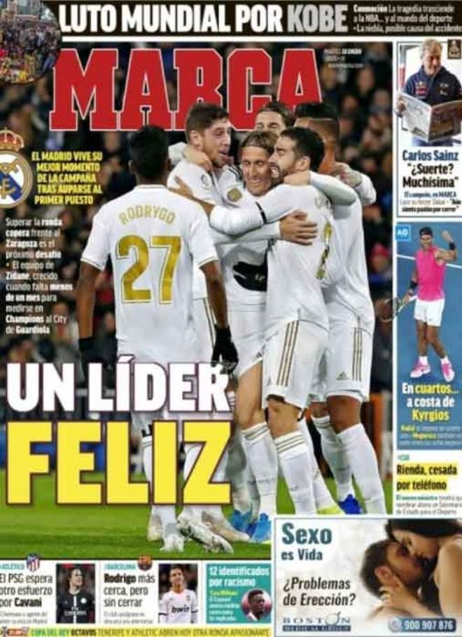 Las portadas del día en la prensa deportiva