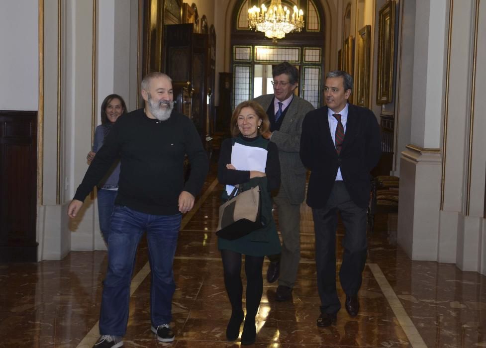 Pleno en el Ayuntamiento de A Coruña (12/12/16)