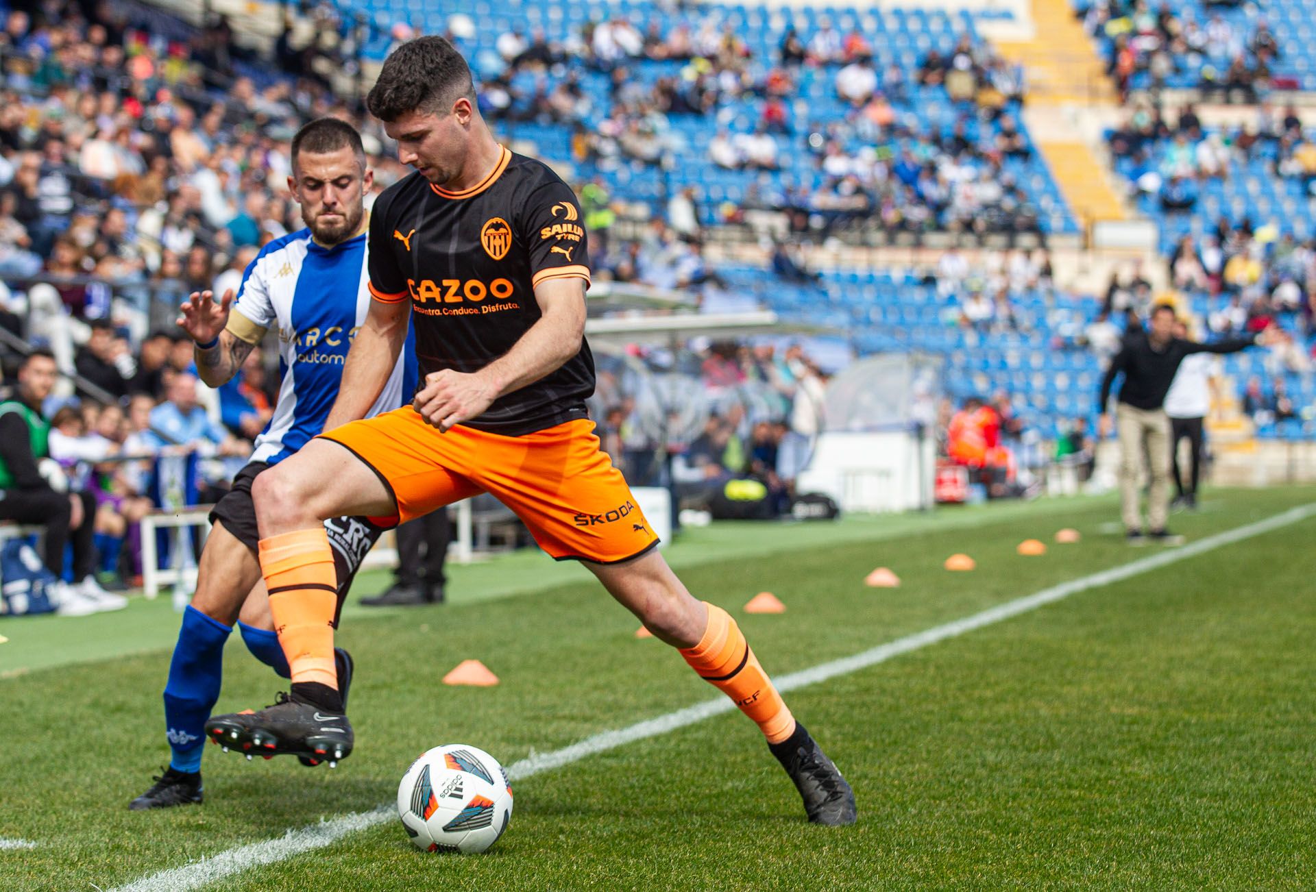 Derrota del Hércules ante el Valencia Mestalla