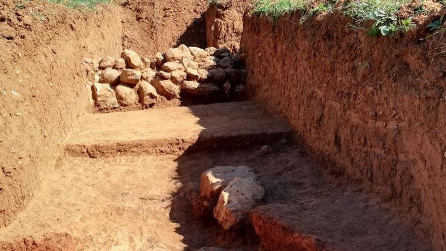 Troben un mur i un forn de l’època iberoromana a Corçà