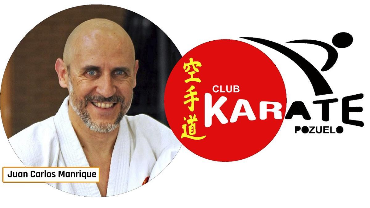 Juan Carlos Manrique, entrenador del club Karate Pozuelo