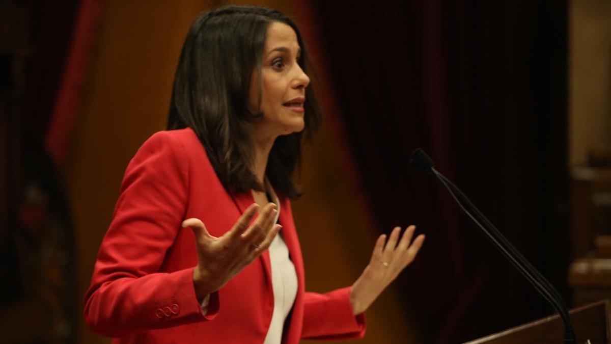 DEBAT PARLAMENT DE CATALUNYA ines arrimadas