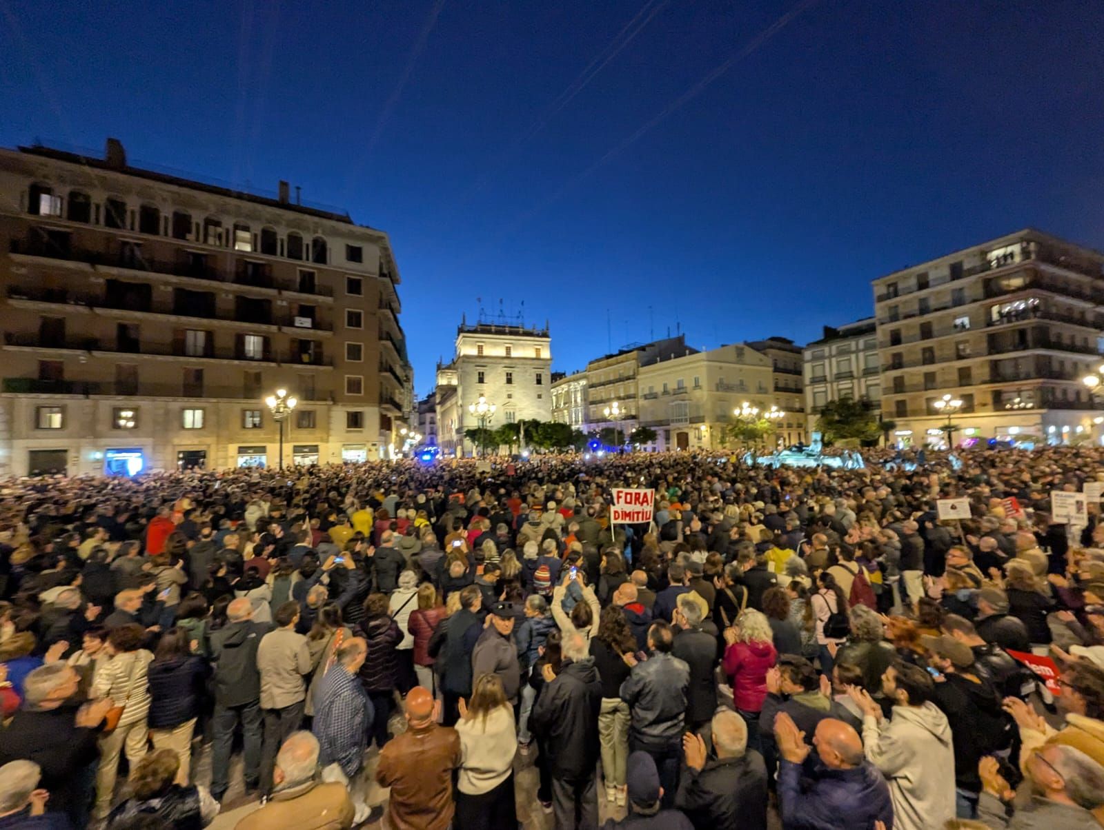 Sexta manifestación contra Carlos Mazón por la gestión de la dana