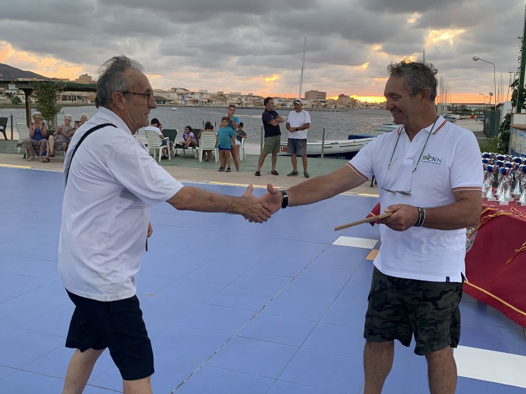 Clausura de temporada en el club náutico Los Nietos