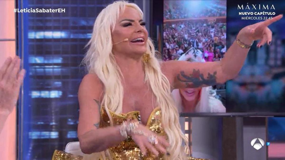 Leticia Sabater en una visita al programa 'El Hormiguero' en junio de 2024