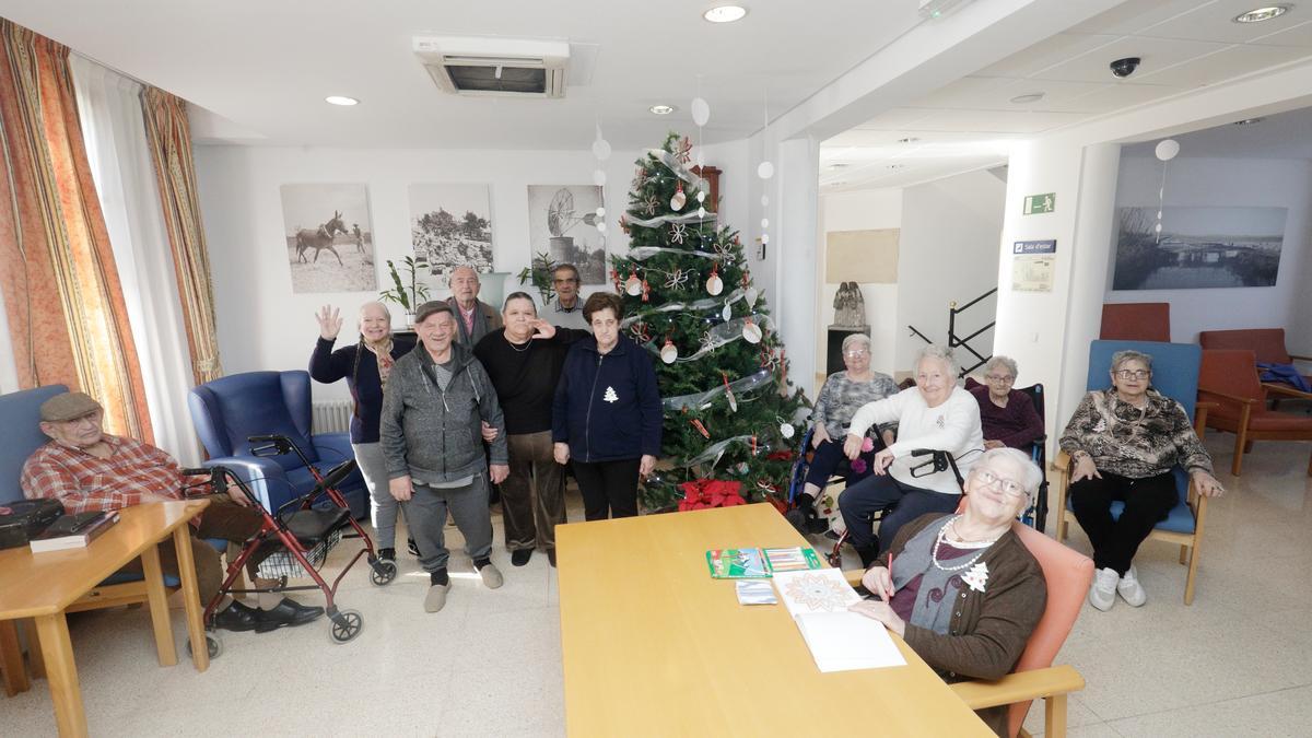 Las residencias se preparan para recibir la Navidad