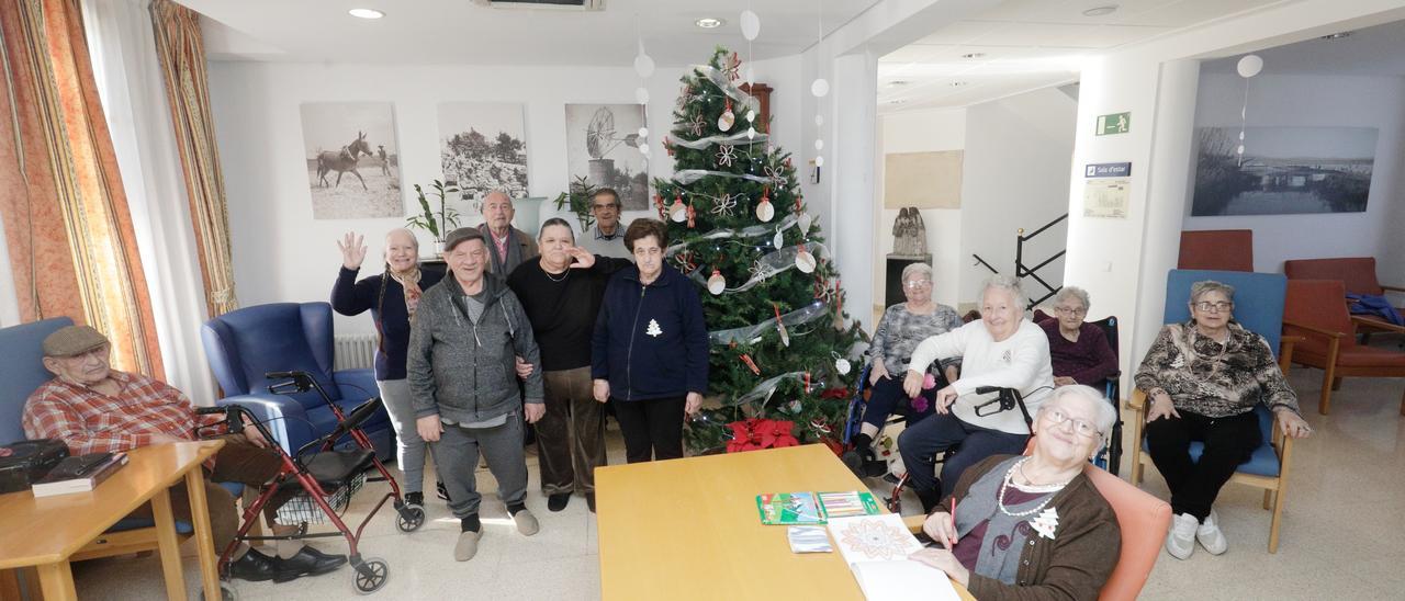 Navidad en las residencias de Mallorca