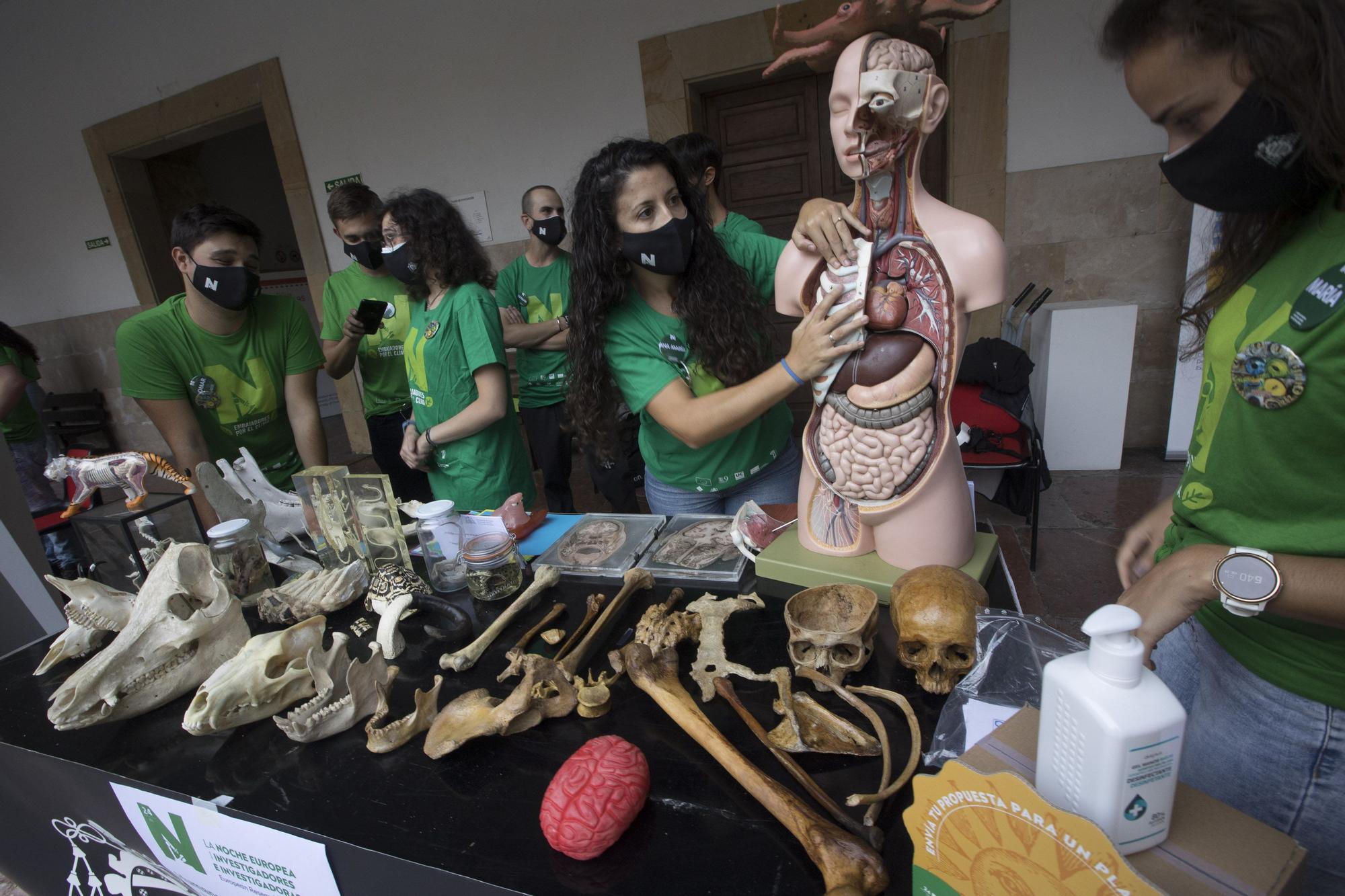 Así ha celebrado la Universidad de Oviedo la Noche europea de los investigadores