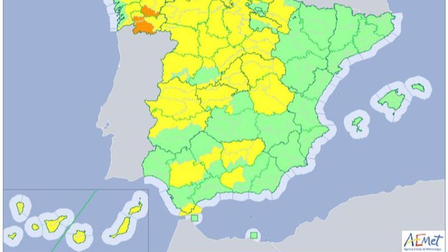 Extremadura en riesgo por altas temperaturas