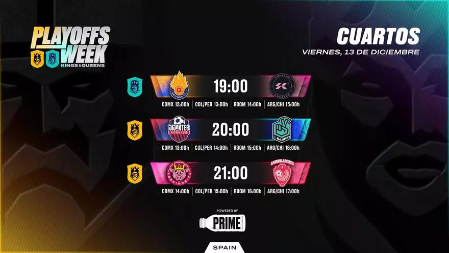 Sigue en directo la segunda jornada de los cuartos de final de la Kings League