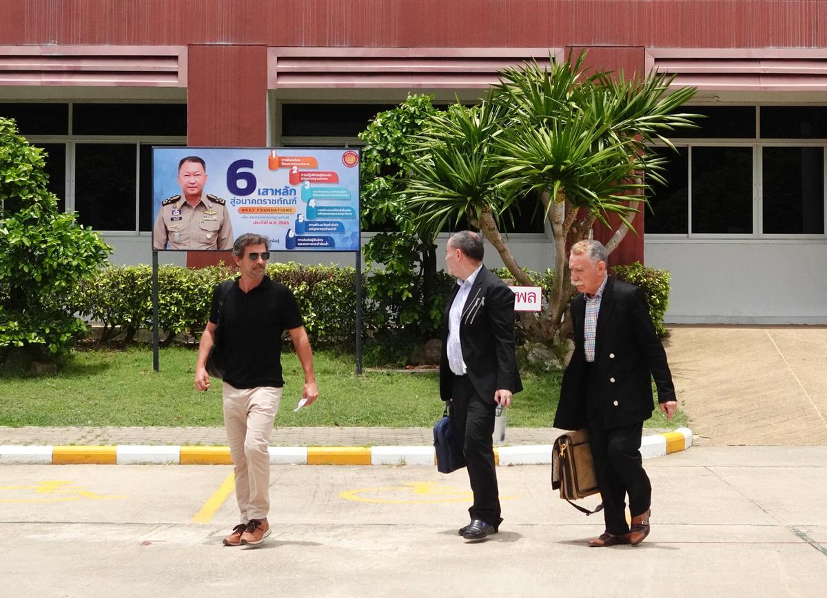 Rodolfo Sancho visita a su hijo Daniel en la cárcel de Tailandia