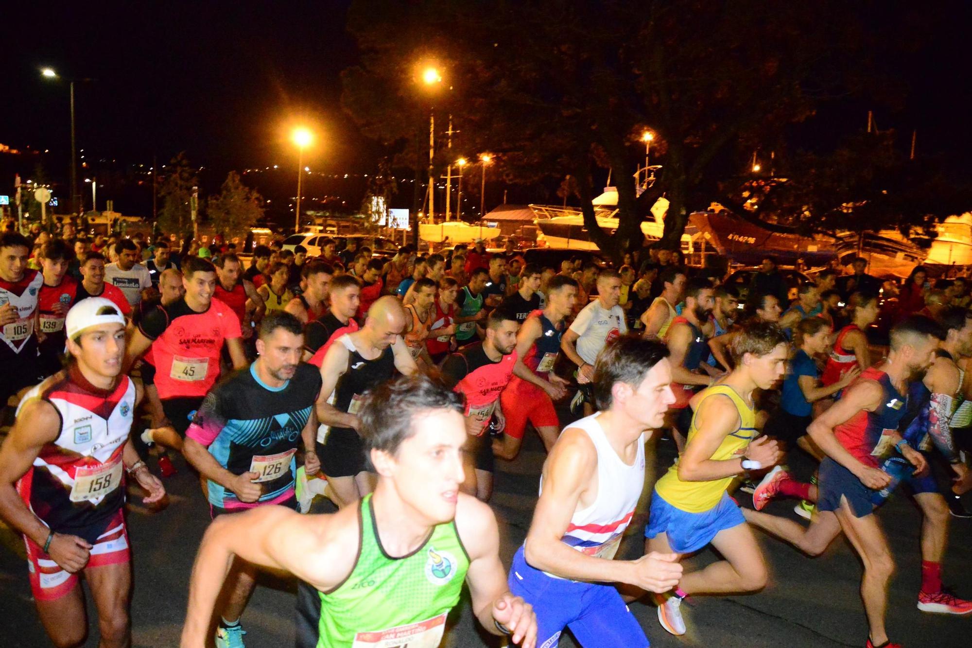 La XXVII Carreira Pedestre de San Martiño de Bueu