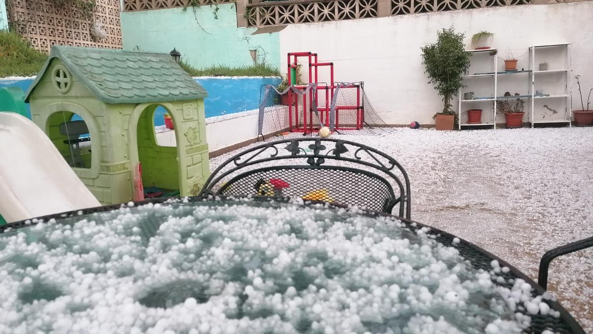 Hagel auf Mallorca: So sieht es in Capdepera aus