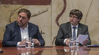 Puigdemont-Junqueras, el otro juicio del 'procés'