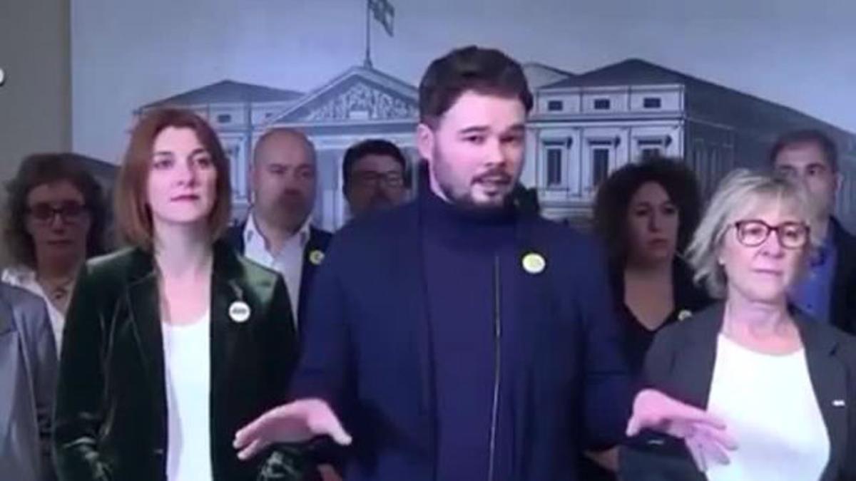 El último video viral sobre Gabriel Rufián