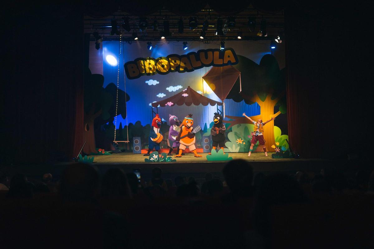 Vista do teatro durante o espectáculo