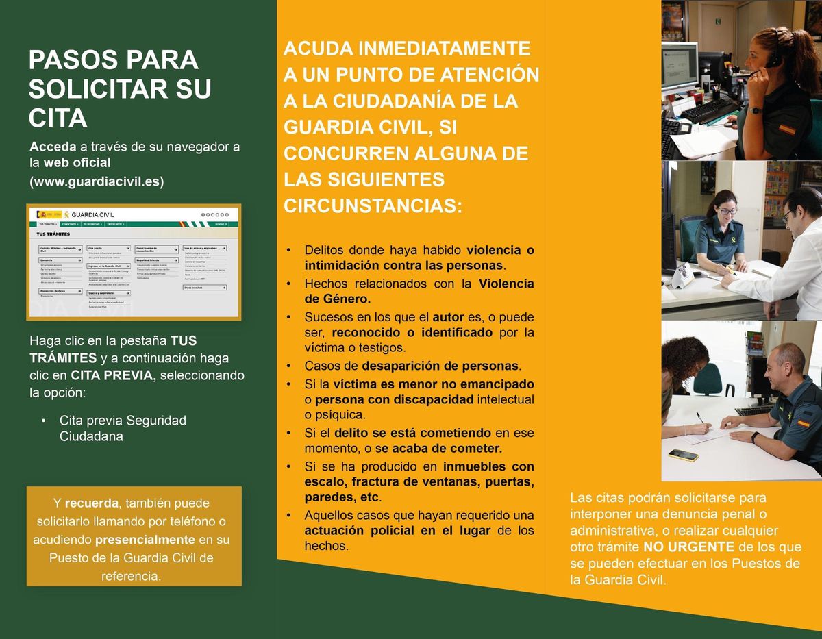 Cómo solicitar cita
