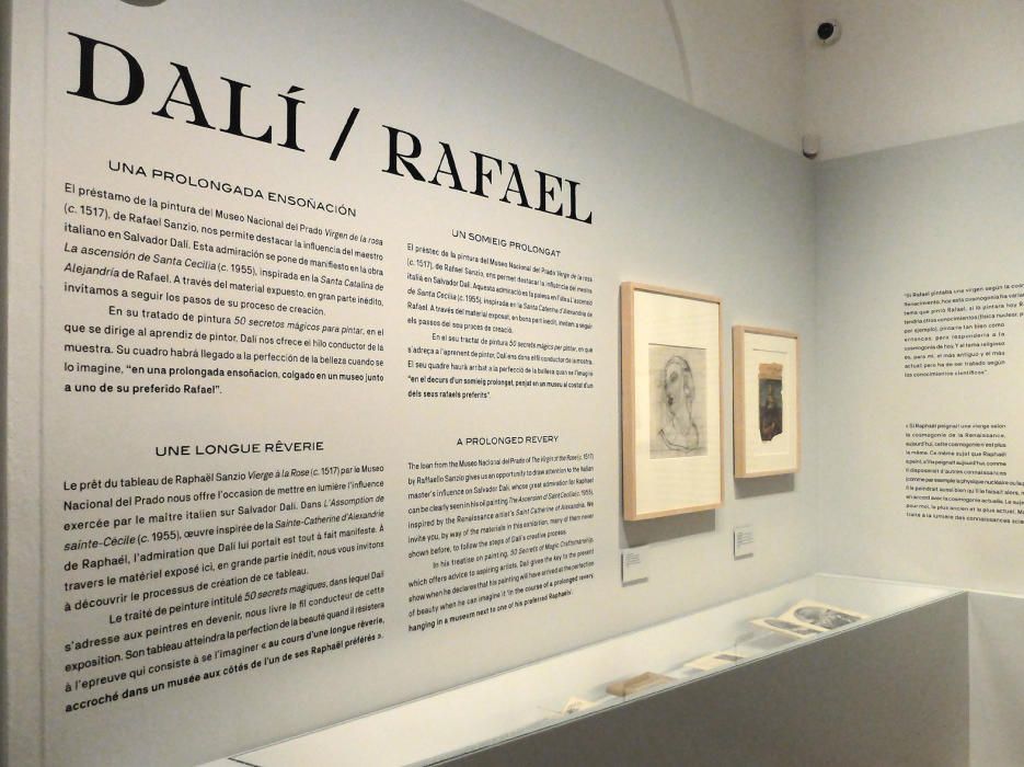 Exposició Dalí-Rafael, un somieig prolongat