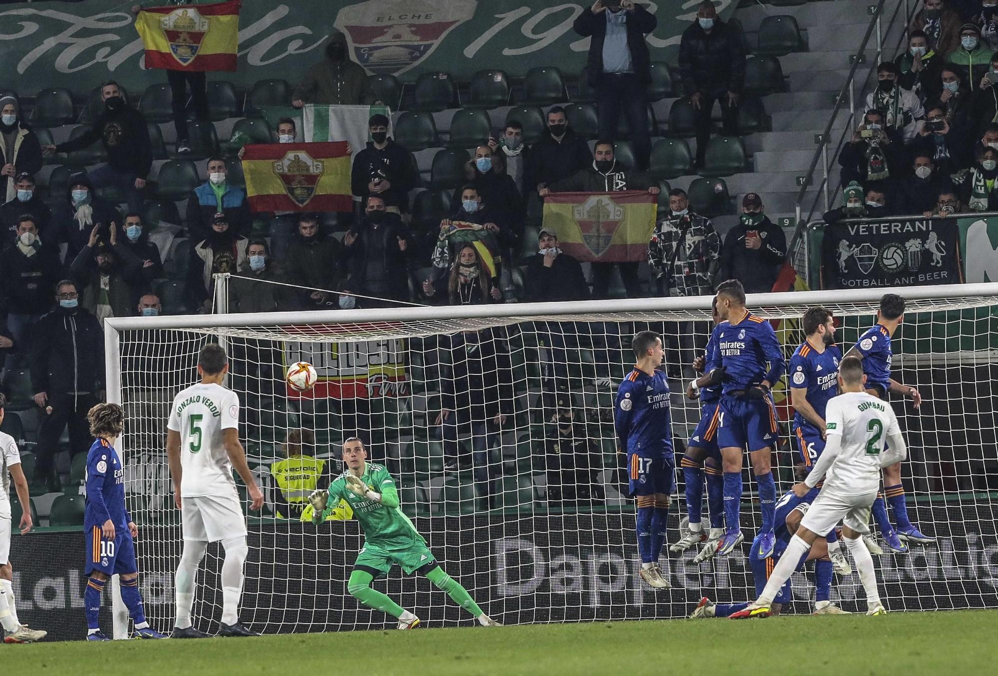 Elche cf-Real Madrid partido de la Copa del Rey en imagenes