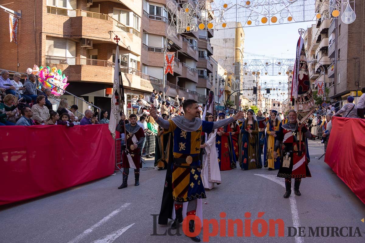 Procesión de subida a la Basílica en las Fiestas de Caravaca (Bando Cristiano)