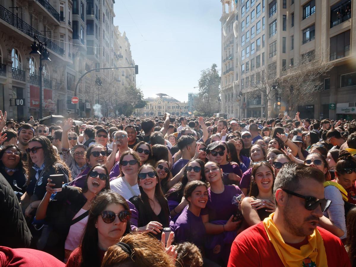Búscate en la mascletà del 22 de febrero en València