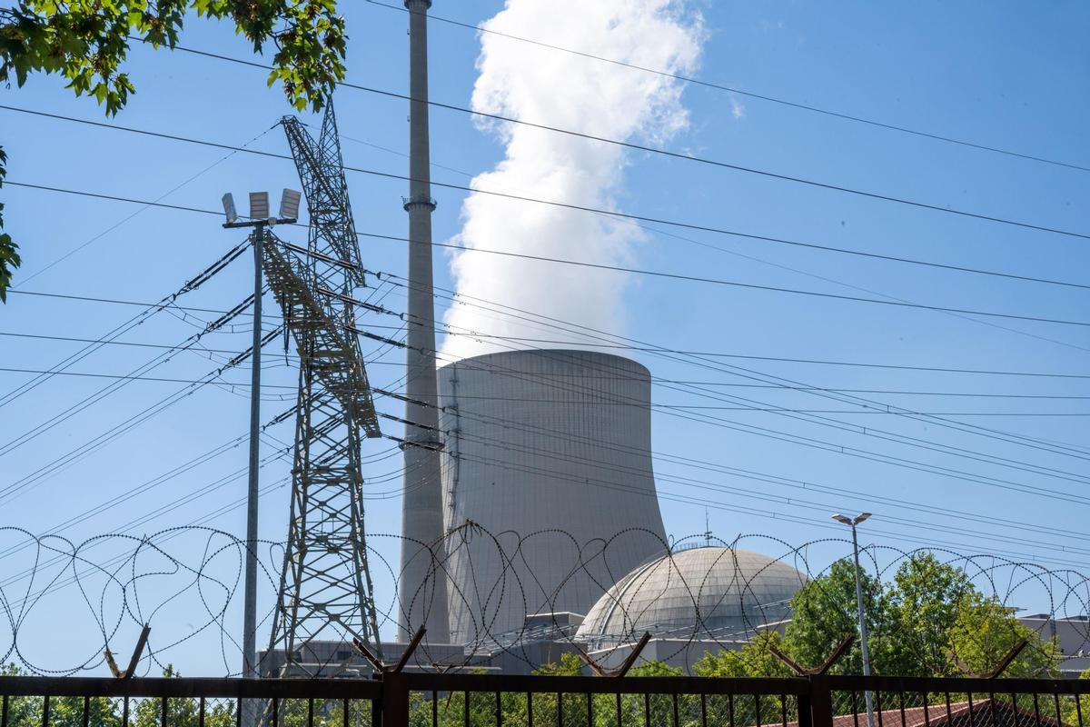 Imagen de archivo de una central nuclear en Baviera, Alemania.