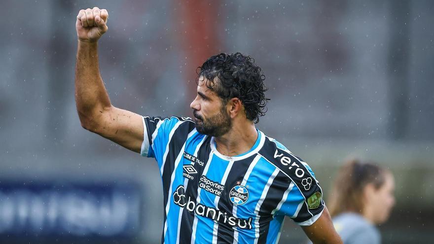 Diego Costa brilla en su debut con Gremio de Porto Alegre