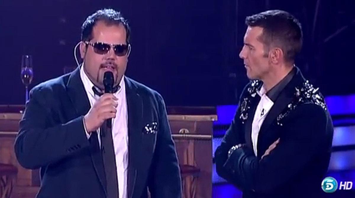 Jesús Vázquez i els ’coachs’ es queden muts.