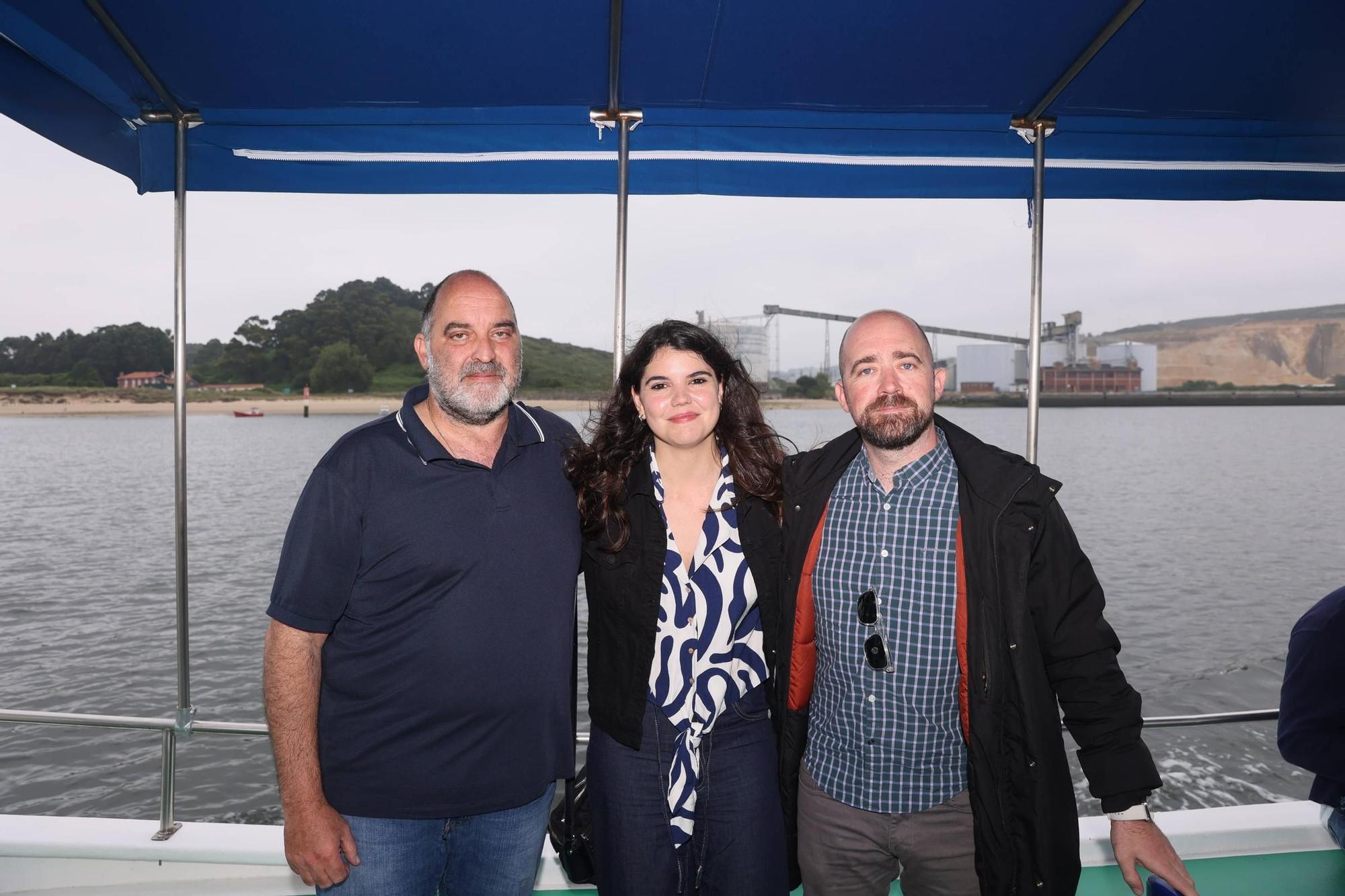 Regresan los paseos en lancha por la ría de Avilés: y hay novedades