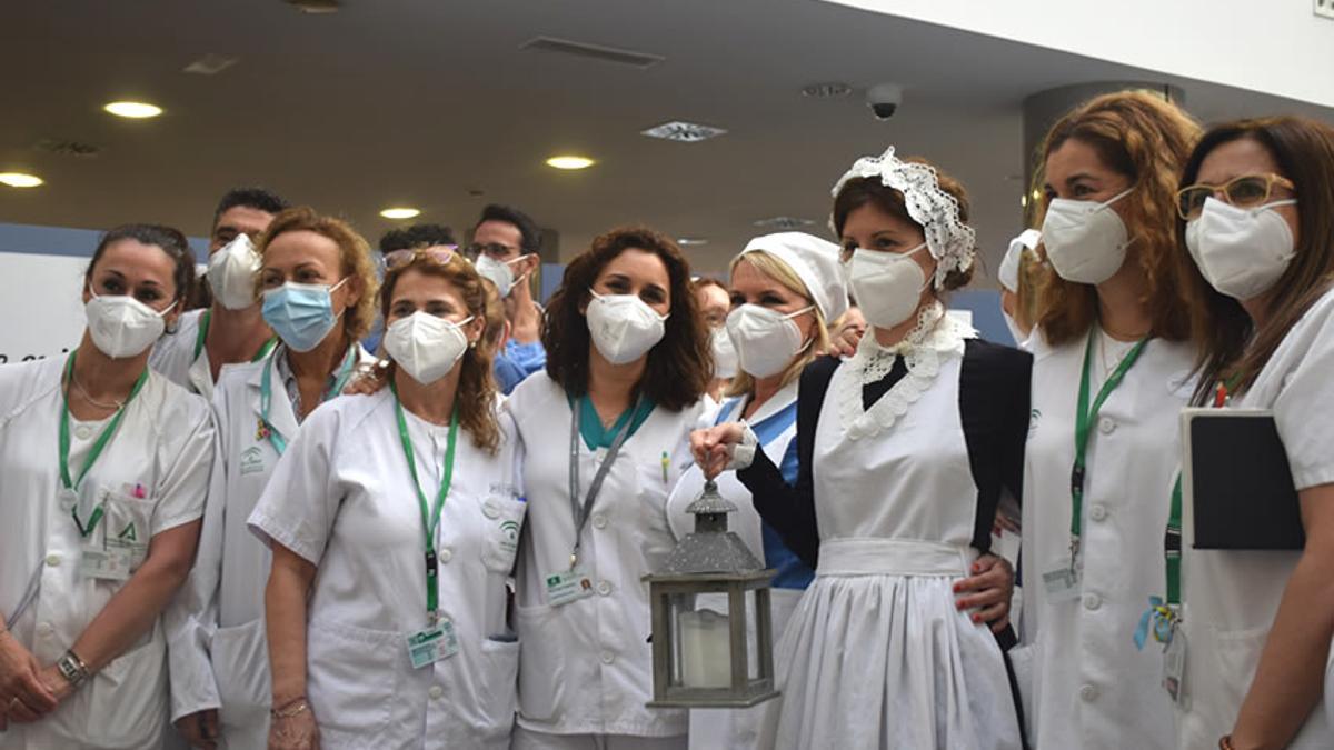 Día Internacional de le Enfermería en el complejo hospitalario Virgen de la Victoria