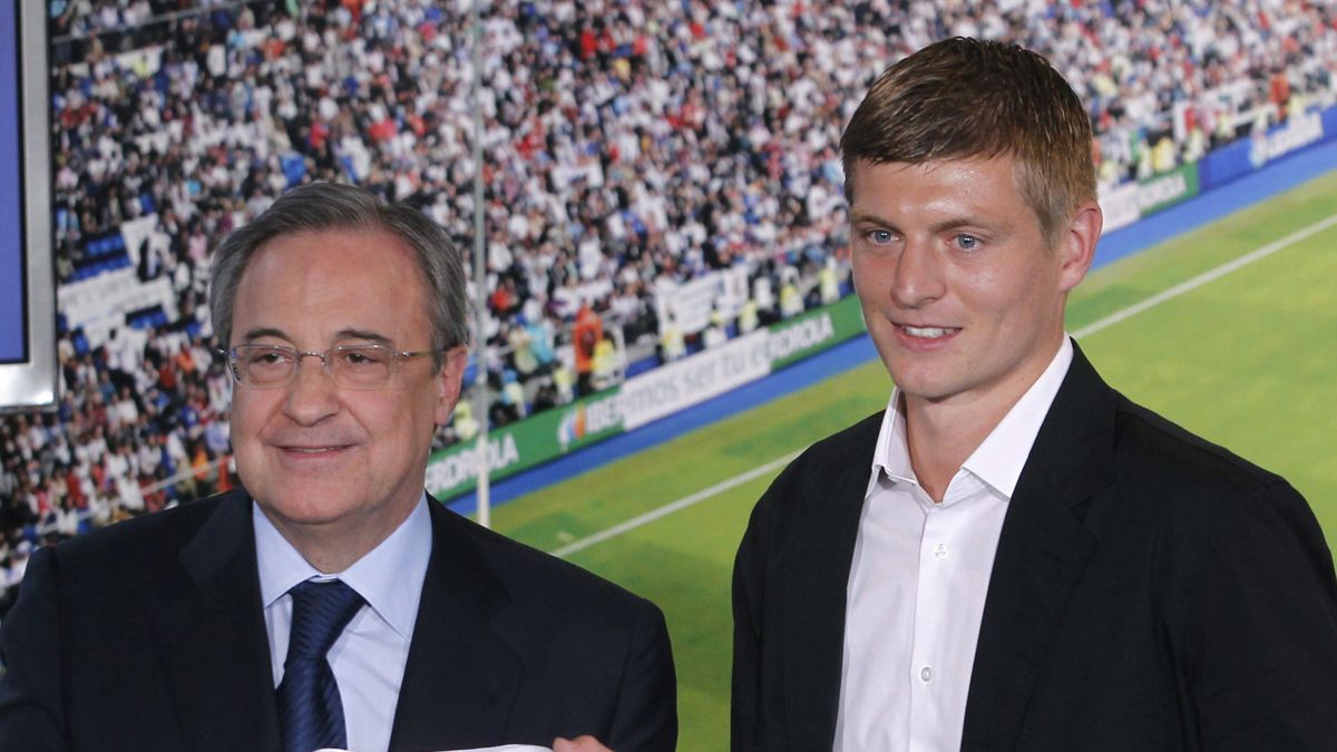 Florentino Pérez apuesta por la continuidad de Kroos