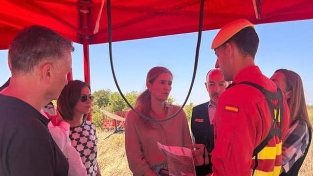 Teresa Ladrero, junto a la ministra de Transición Ecológica, Sara Aagesen.