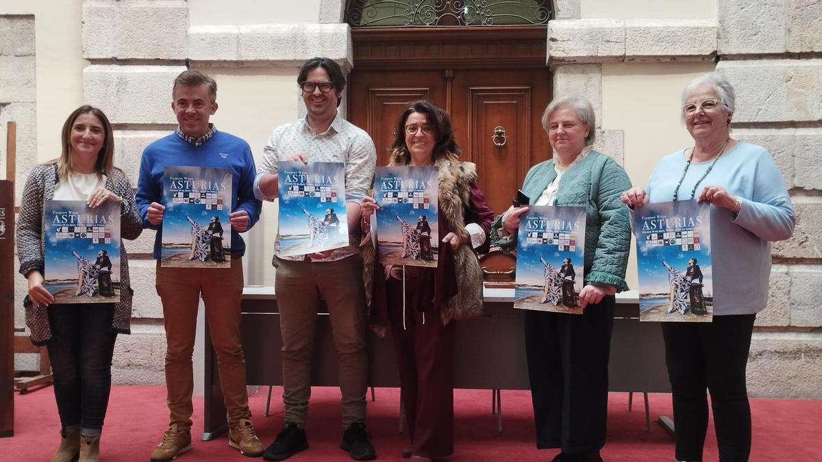 Presentación de la Fashion Week Asturias en Llanes