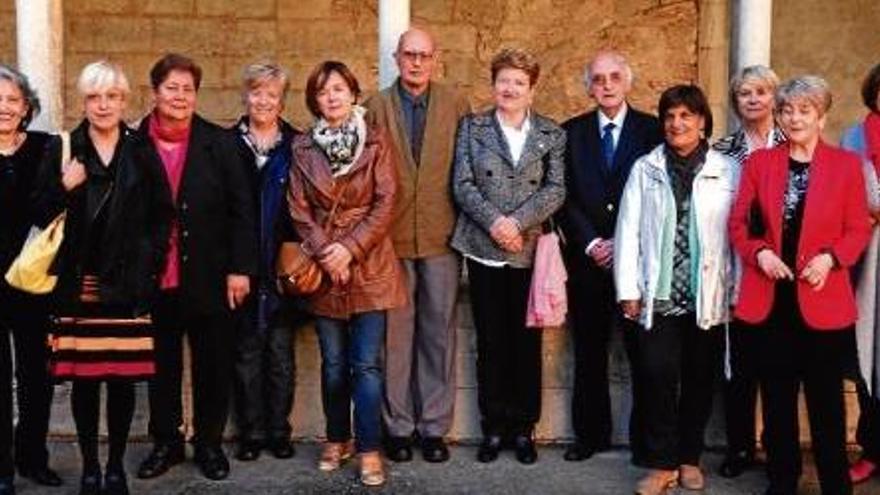 Grup d&#039;estudiants sèniors d&#039;un dels programes de formació oferts per la UdG per a estudiants més grans de 50 anys.