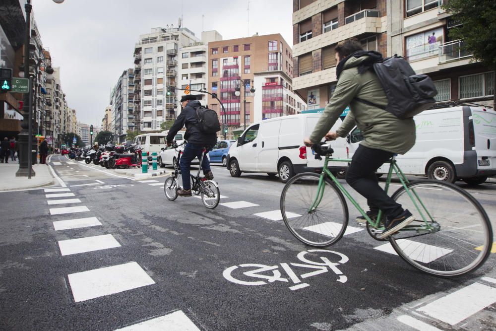 Apertura del anillo ciclista de Valencia