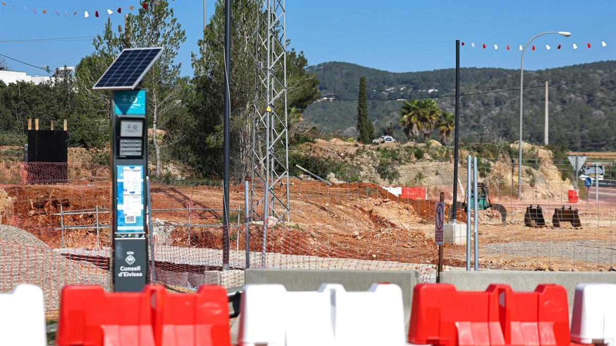 Obras del cruce de los cazadores.