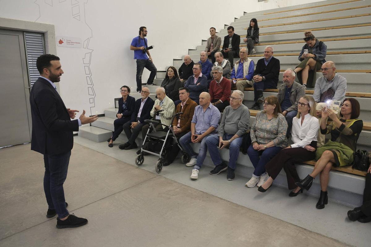 El alcalde, en su intervención.